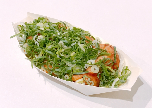 ねぎ盛りたこ焼きの画像